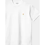 TRIKO CARHARTT WIP Chase S/S - bílá - XXL + při osobním odběru 941 Kč