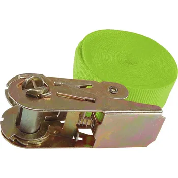 Upínací popruh pás upínací ráčnový, 5m x 25mm, max. 150kg
