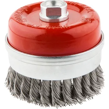 Vrtačka Graphite Drátěný kartáč, zesílený, 65 mm x M14, INOX 57H585