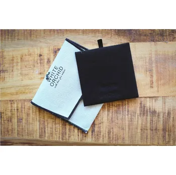 Obálka Dárková plátěná obálka s polštářkem na sadu šperků, WHITE ORCHID