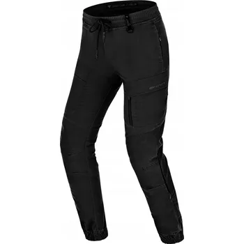 Moto kalhoty SHIMA JOGGSY LADY BLACK DÁMSKÉ TEXTILNÍ MOTOCYKLOVÉ KALHOTY ČERNÉ