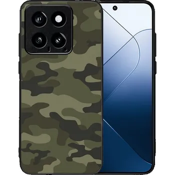 Pouzdro na tablet VSECHNONAMOBIL 87994 MY ART Ochranný kryt pro Xiaomi 14 GREEN CAMO (235)