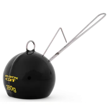 Rybářský háček Black Cat Systém Cat Ball Dead Or Alive System Black 2 ks - 280 g