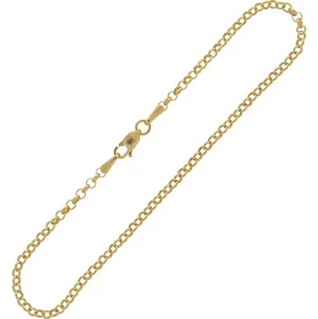 Náramek Zlatý náramek s kroužkovou vazbou