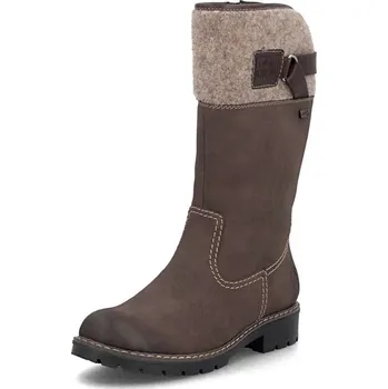 Dámské kozačky Dámské kozačky RIEKER Y9190-25 hnědá W5 41