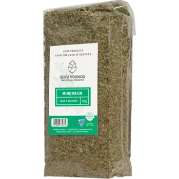 Koření Geusi Vounou | Řecká bio majoránka - 80 g - pravebio.cz roste v přirozených podmínkách v Řecku a to bez použití chemikálií - 80 g