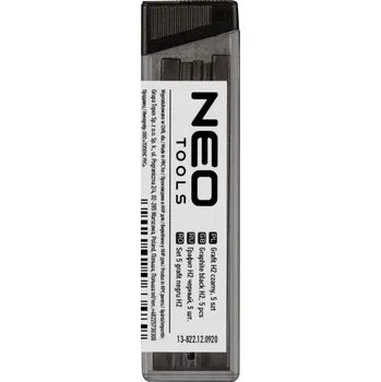 NEO TOOLS Grafitově černý H2 (až 13 810), 5 ks 13-822