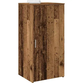 Policová skříň vidaXL Úzká úložná 50x45x103,5 cm kompozitní dřevo [859042] Barva: Staré dřevo