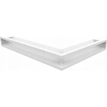 Větrací mřížka výdechová Kratki bílá