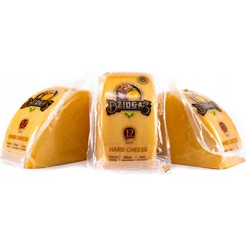 Tvrdý sýr Džiugas 1 kg s výjimečnou chutí, zrající 12 měsíců, Litevská perla