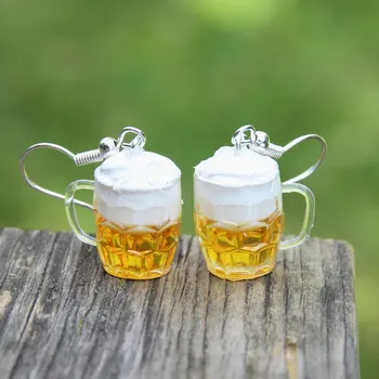 Náušnice CircusMind Náušnice půllitry s pivem