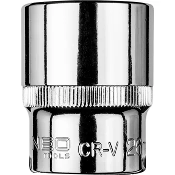 NEO TOOLS Šestihranný nástavec 1/2", 26 mm 08-426