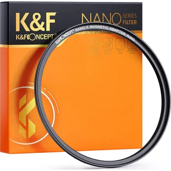 K&F 49MM Magnetic Round Mirror Series Adapter Ring