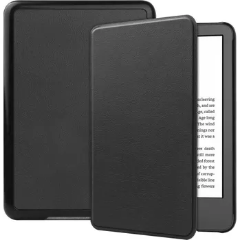 Pouzdro na tablet VSECHNONAMOBIL 114538 LEATHER Zaklápěcí pouzdro pro Amazon Kindle 11. generace 2022 / 2024 černé
