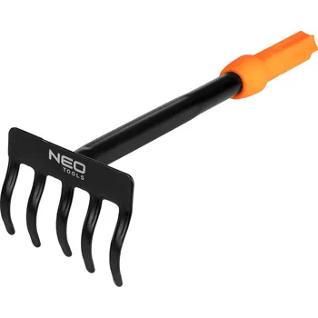 Hrábě NEO TOOLS Malé hrábě s 5 hroty. Systém NEO Click 95-073