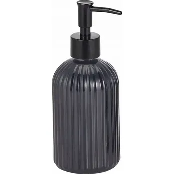 Dávkovač mýdla Ruční dávkovač mýdla stojací Testrut 410 ml černý