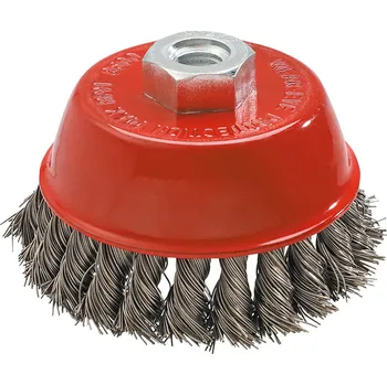 Vrtačka Graphite Drátěný kartáč 65 mm x M14, INOX 57H581