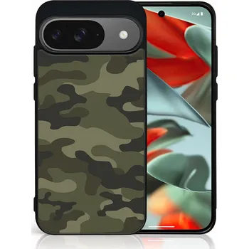 Pouzdro na tablet VSECHNONAMOBIL 99343 MY ART Ochranný kryt pro Google Pixel 9 GREEN CAMO (235)
