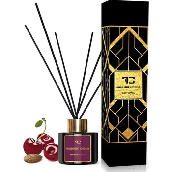 Aroma difuzér MIDNIGHT CHERRY | tyčinkový difuzér | PARFUMIA® | 100 ml