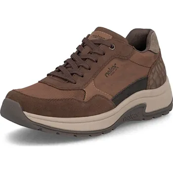 Pánské polobotky Pánské polobotky RIEKER 11003-25 hnědá W5 47