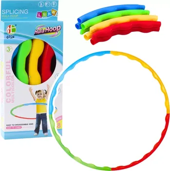 Hula hoop barevný skládací 60 cm