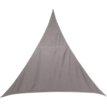 Slunečník Stínící plachta trojúhelník 4m - capucino - SLEVA 3% s kodem radost25