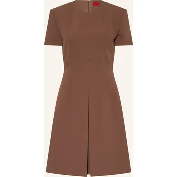 Dámské šaty Hugo Dámské Šaty Kilame, hnědá, 34