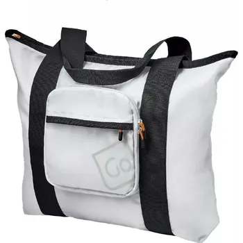 Go Travel skládací taška Lightweight Foldaway Tote Bag silver