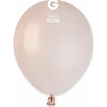 Balónek Balónky pastelové bledě růžové #100 12 cm 3ks Gemar