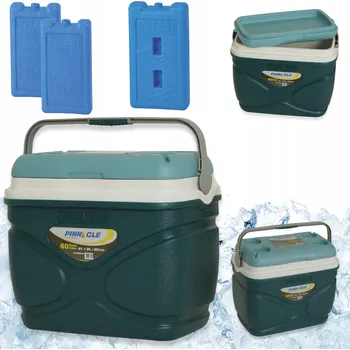 Lednice Velká turistická lednice Pinnacle 20L Modrá + 3 chladicí vložky 2x 500ml a 1000ml