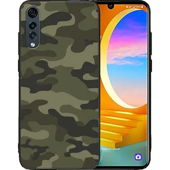 Pouzdro na tablet VSECHNONAMOBIL 83819 MY ART Ochranný kryt pro LG Velvet GREEN CAMO (235)