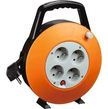 elektrický kabel STREND Pro CR040 prodlužovací kabel 4 zásuvky, L-7.5 m, pvc 213031