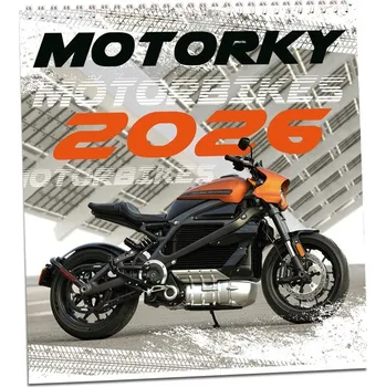 Diář Nástěnný kalendář ARIA 2026 - Motorky