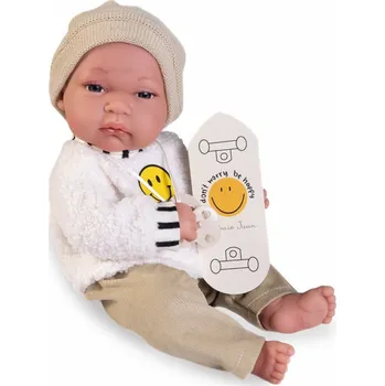 Panenka Realistická panenka chlapeček Tonet se smajlíkem od firmy Antonio Juan (Baby Tonet Smile)
