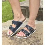 Santé D/21N/82/BP TONIO dámské zdravotní pantofle modré Velikost: 36