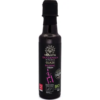 Omáčka v4vita | Bio Balzamikové glazé - 200 ml sirupová redukce s krétskými bylinkami - 200 ml