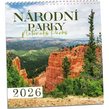 Diář Nástěnný kalendář ARIA 2026 - Národní parky