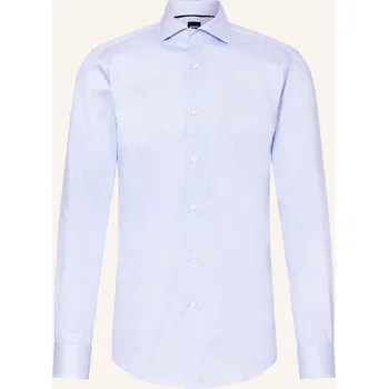 Pánská košile Boss Pánská Košile Hank Slim Fit, tmavě modrá / bílá, 41