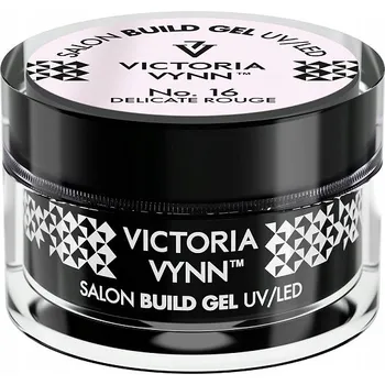 Lak na nehty Stavební gel Victoria Vynn Delicate Rouge 15 ml