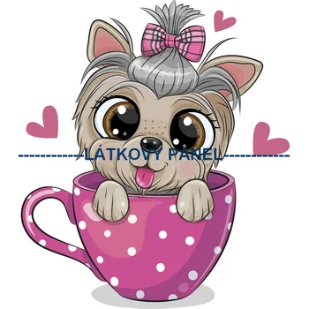 Látkový panel - Dětský - DE-35 Velikost: 30x30cm, Materiál: Kočárkovina