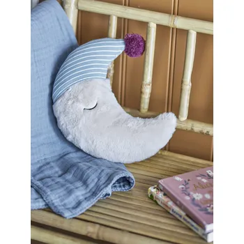 Bloomingville Polštářek měsíček Moony Bloomingville Moony Cushion White