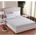 Prostěradlo Mako-Jersey s lycrou Stříbrná - 90x200 cm jednolůžko