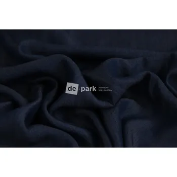 Tencel lyocell - tmavě modrá - kus - 0,60 m