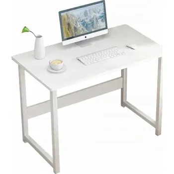 Psací stůl Obdélníkový psací stůl Muvu 80 x 37 x 73 cm bílý