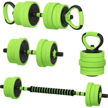 Sada činek 4 v 1 20 kg | zelená