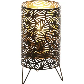 Lucerna LED lucerna, kov, černá 10748