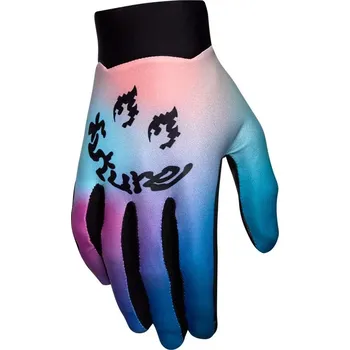 Cyklistické rukavice Fox Flexair Hello Future Glove L multi