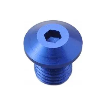 Zrcátko pro motocykl Záslepka zrcátka levá DAYTONA modrá M10 x P1.25