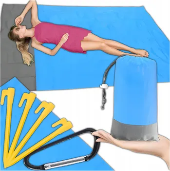 Pikniková deka VELKÁ PLÁŽOVÁ PIKNIKOVÁ PODLOŽKA Vodotěsná PIKNIKOVÁ DEKA Turistická 210x200