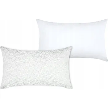 Polštář Dekorační Polštář polštář GRESY 30x50 cm krémový medvídek BOHO + vložka medvídka